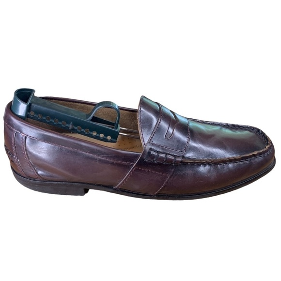 Nunn Bush Leather Penny Loafers Mens Size 9.5 Dark Brown Penny Loafers - Picture 4 of 9